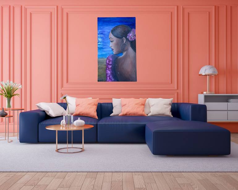 Original Figurative Women Painting by Anna Coppola