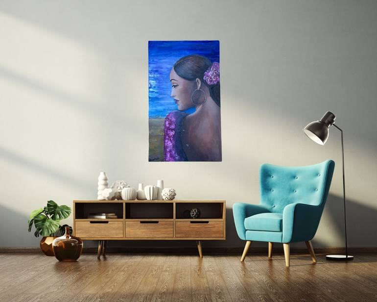 Original Figurative Women Painting by Anna Coppola