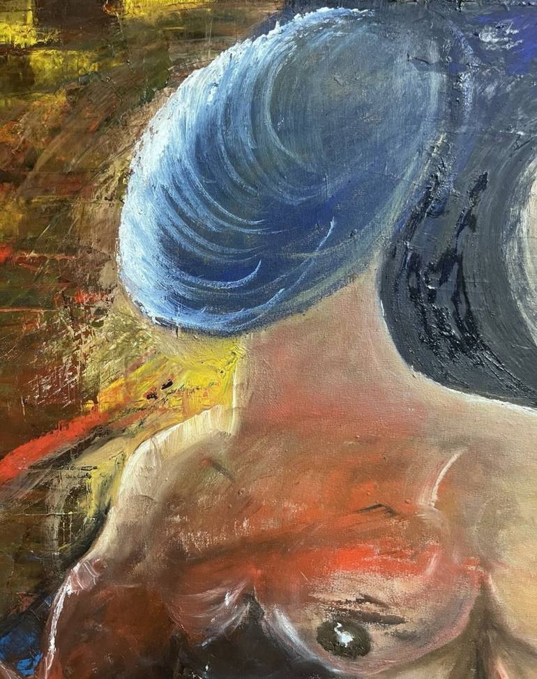 Original Figurative Abstract Painting by Anna Coppola