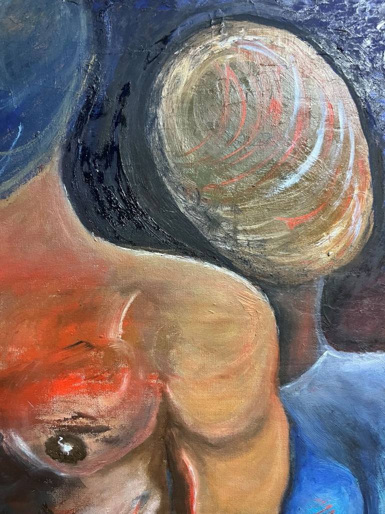 Original Figurative Abstract Painting by Anna Coppola