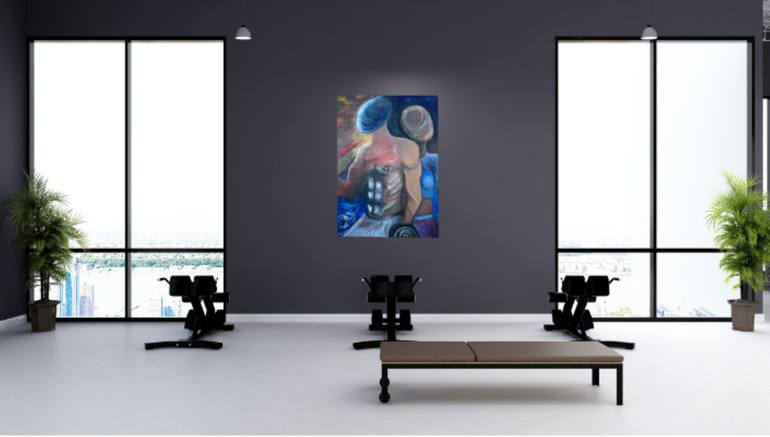Original Figurative Abstract Painting by Anna Coppola