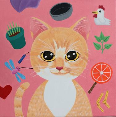 Original Illustration Animal Painting by Yeonhui Lee