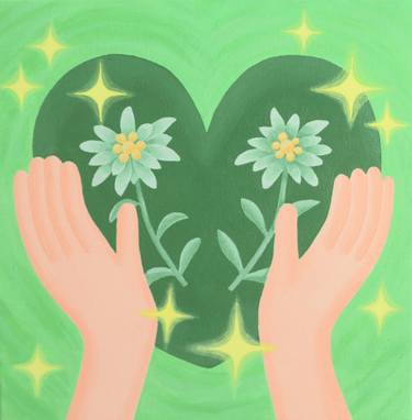 Original Illustration Love Painting by Yeonhui Lee