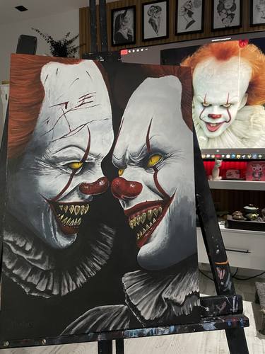 Original Surrealism Fantasy Painting by Michael Jones