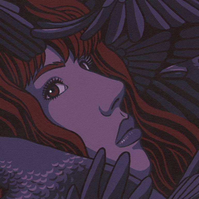 Original Illustration Fantasy Painting by J Eve