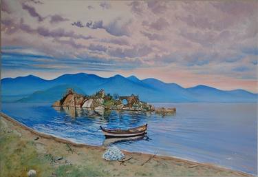 Original Classicism Seascape Paintings by Franck Steinberg