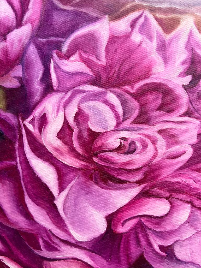 Original Classicism Floral Painting by Ariadna Tunyk