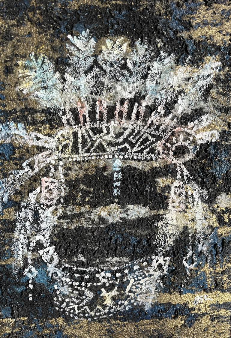 Original Abstract Painting by Gabriela Salomon Kuri