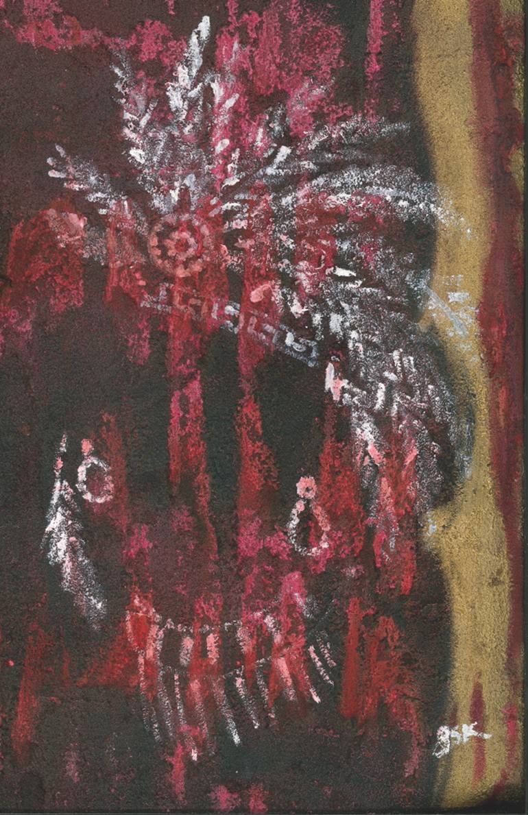 Original Abstract Painting by Gabriela Salomon Kuri