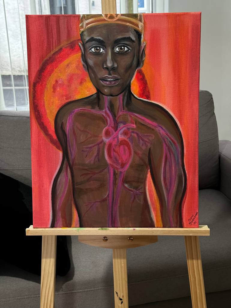 Original Expressionism Fantasy Painting by Olena Stadnikova