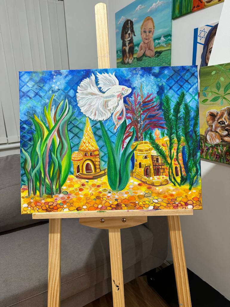 Original Classicism Nature Painting by Olena Stadnikova