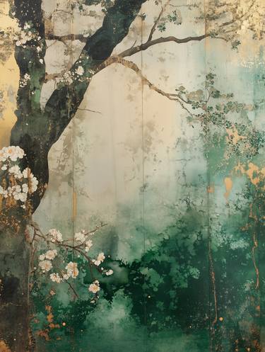 Original Abstract Nature Digital by Jiemeng Li Collective