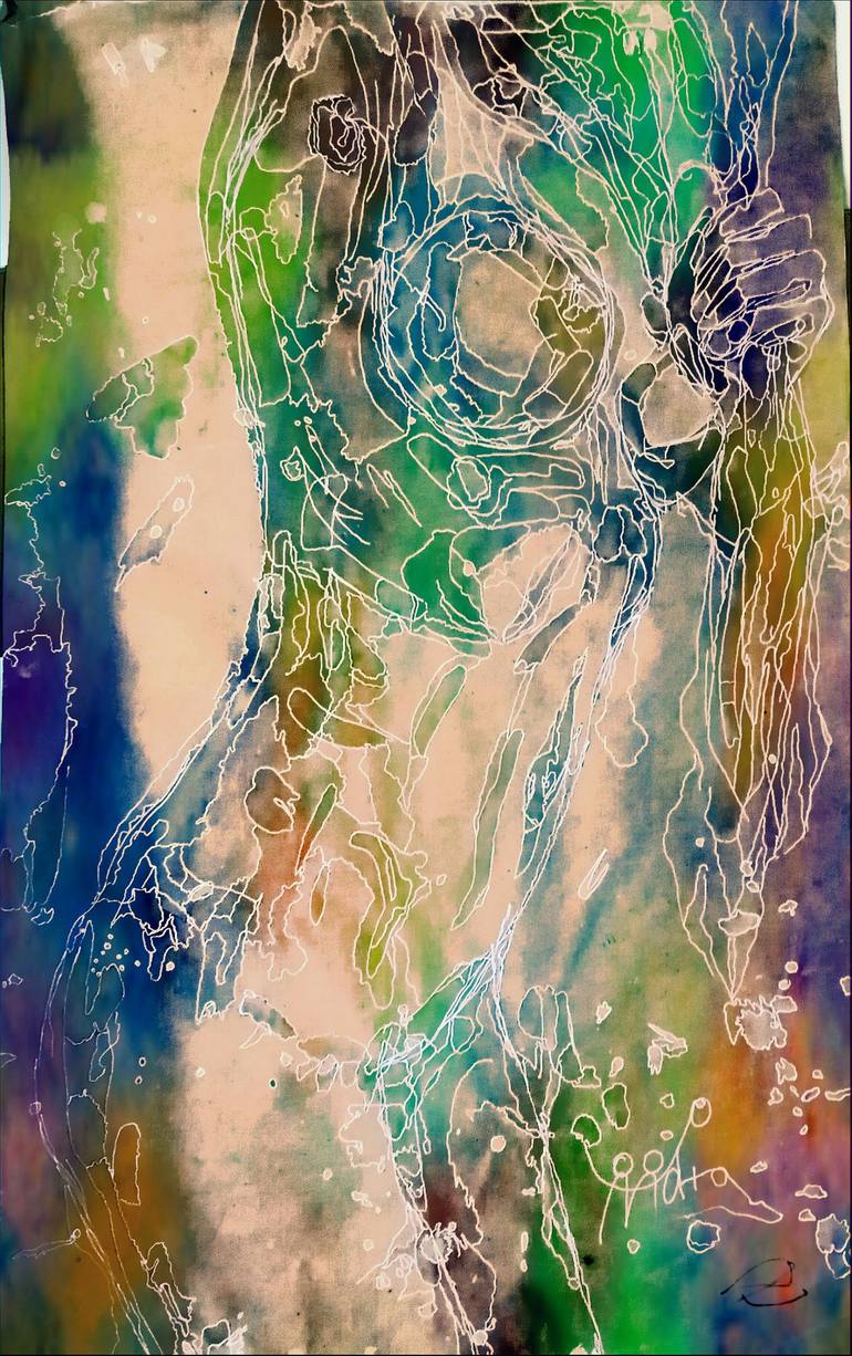 Original Abstract Expressionism Body Printmaking by Velimir Gallery