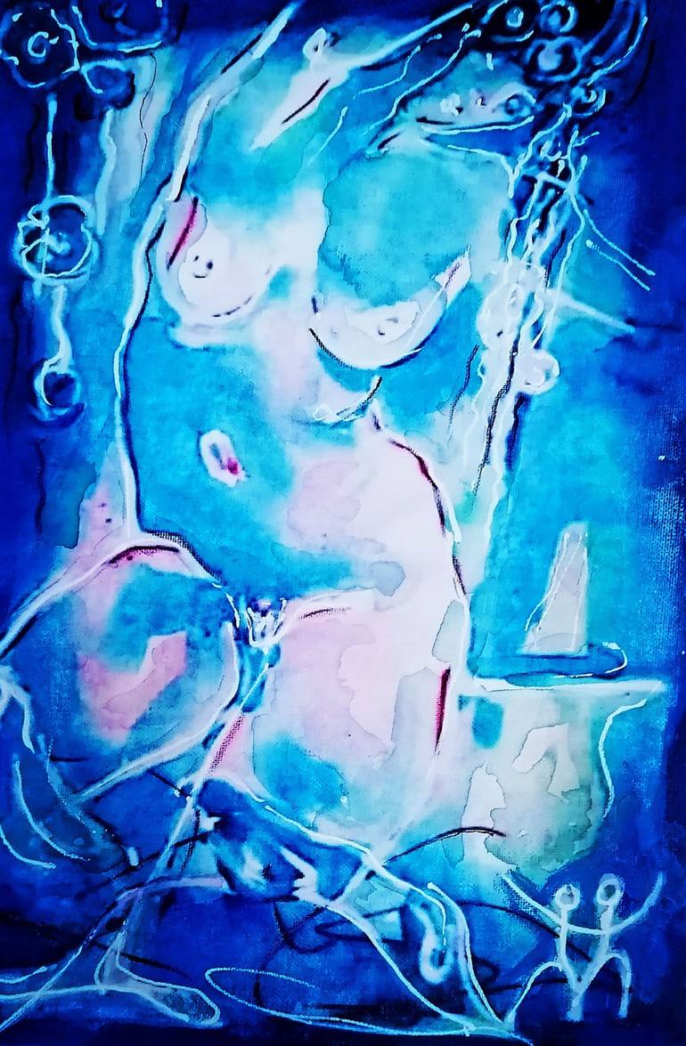 Original Surrealism Body Printmaking by Velimir Gallery