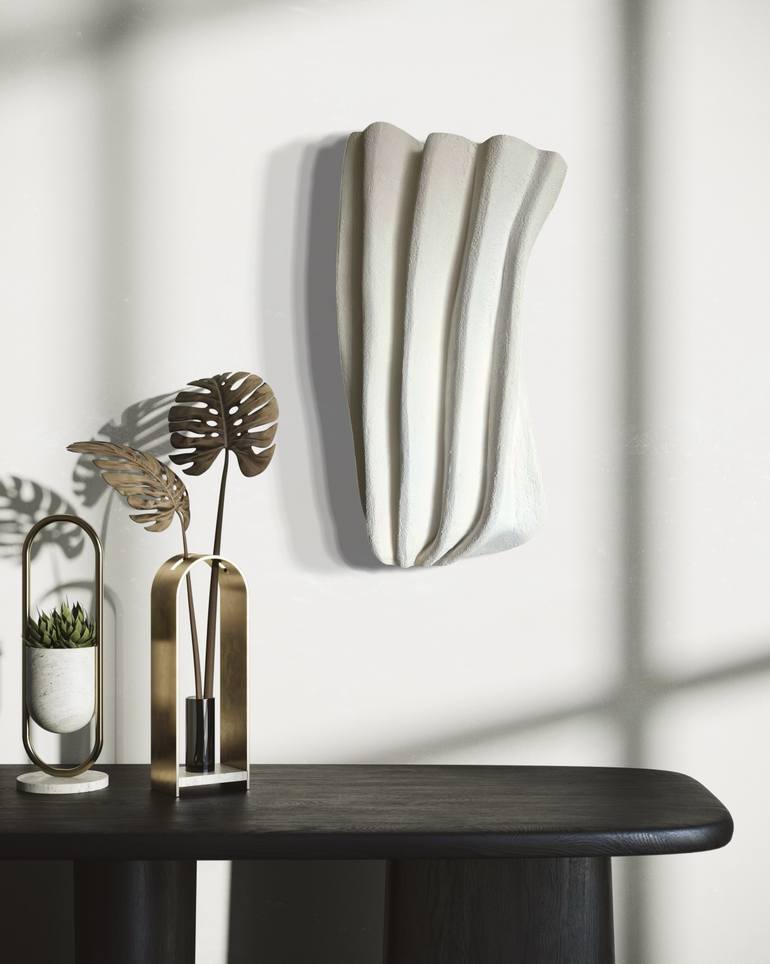 Original Modernism Abstract Sculpture by Katarina Deviatkina