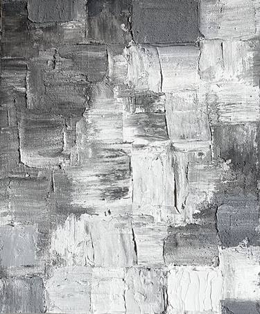 Original Minimalism Abstract Painting by Katarina Deviatkina