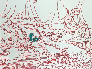Original Classicism Fantasy Drawings by Chen Wang