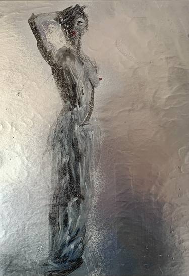 Original Expressionism Classical Mythology Mixed Media by Daniela Militello