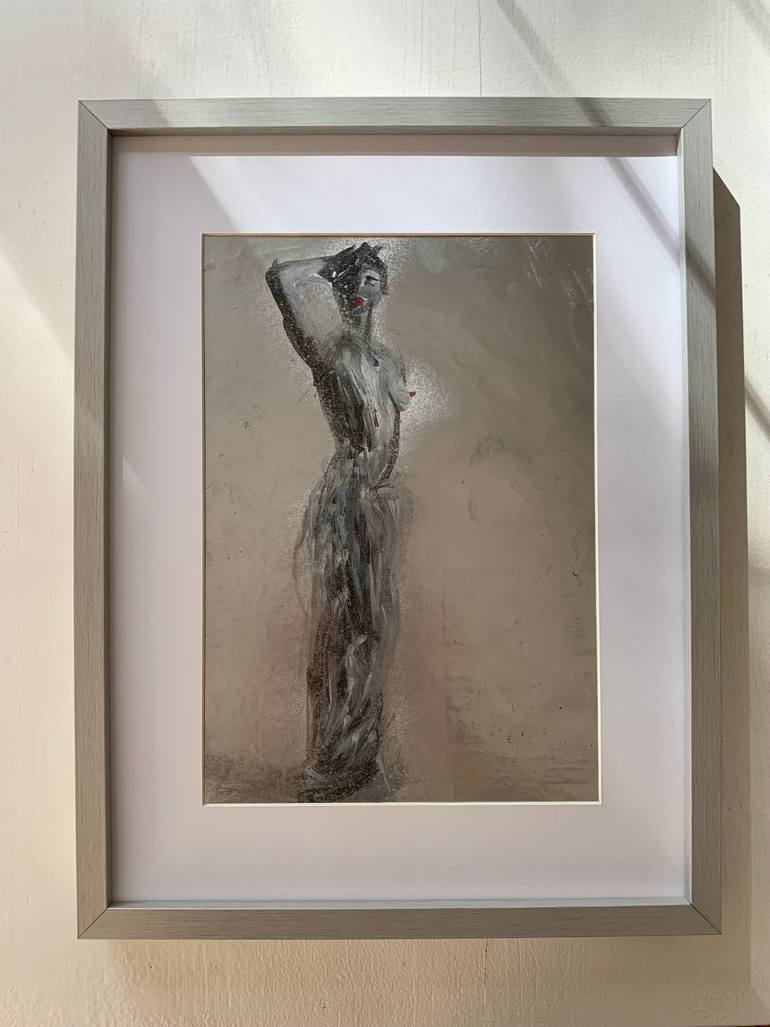 Original Expressionism Classical Mythology Mixed Media by Daniela Militello