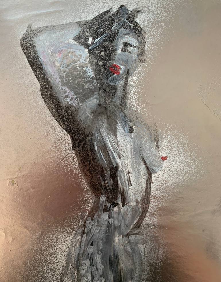 Original Expressionism Classical Mythology Mixed Media by Daniela Militello