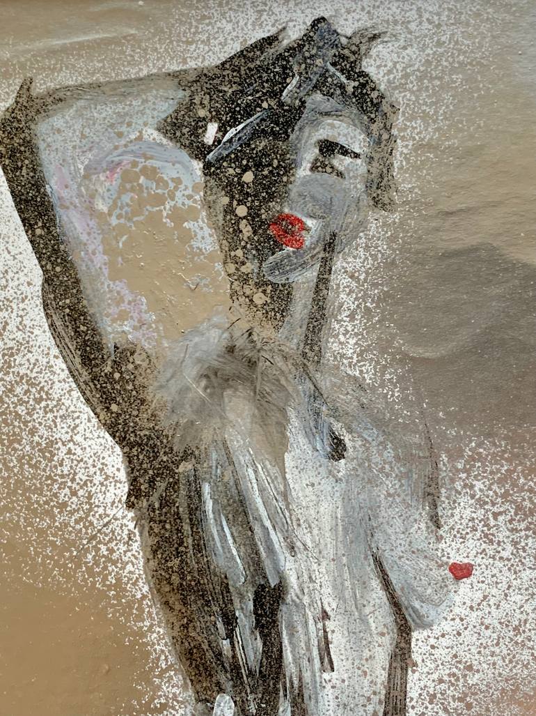 Original Expressionism Classical Mythology Mixed Media by Daniela Militello