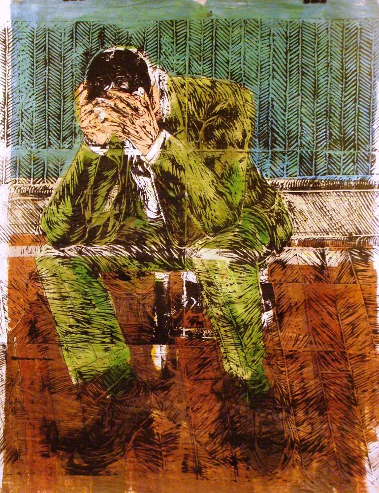 Original Pop Art People Printmaking by Andrew Connor