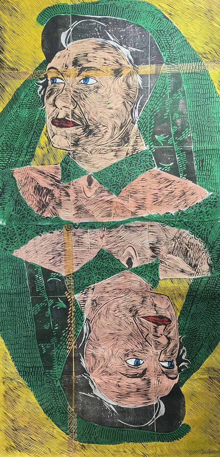 Original Pop Art People Printmaking by Andrew Connor