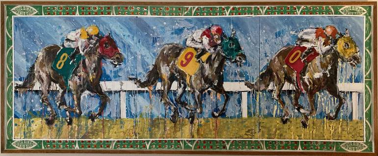 Original Illustration Sports Paintings by Andrew Connor