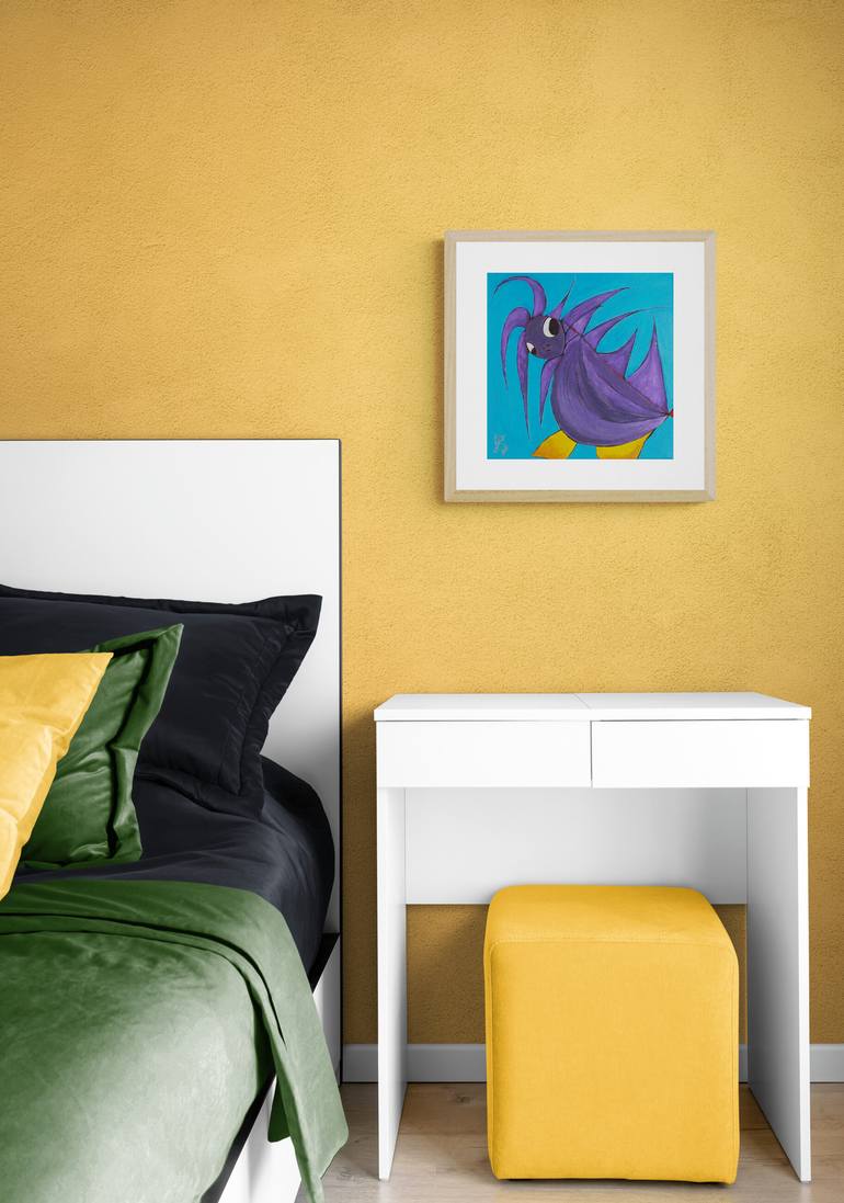 Original Conceptual Animal Painting by Mara Ravins