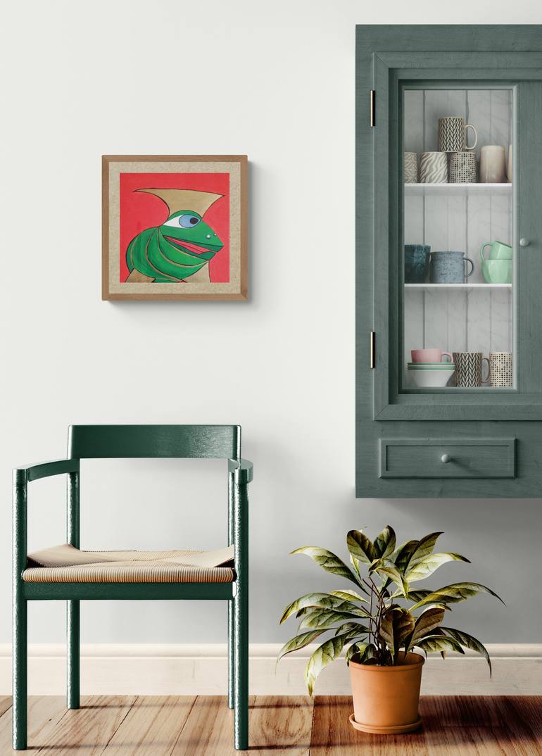 Original Contemporary Animal Painting by Mara Ravins