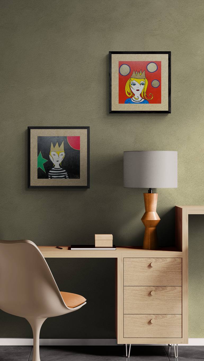 Original Contemporary People Painting by Mara Ravins
