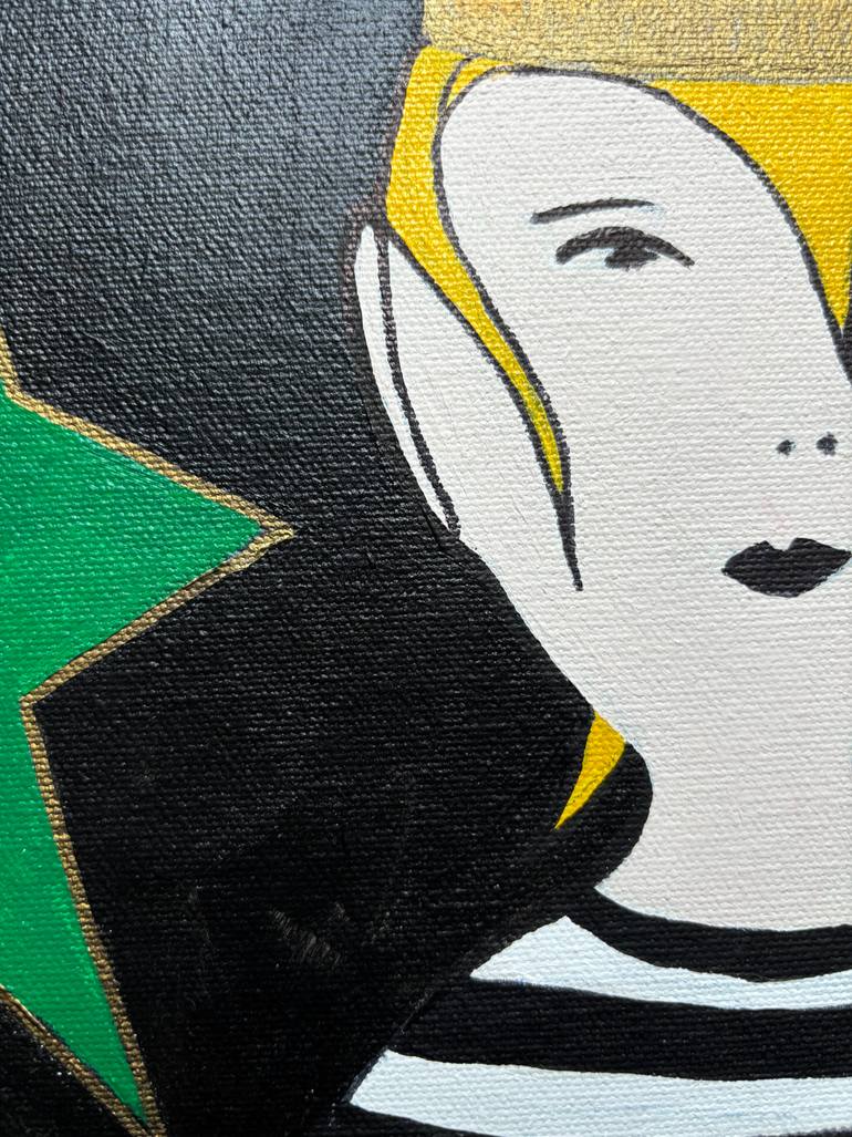 Original Contemporary People Painting by Mara Ravins