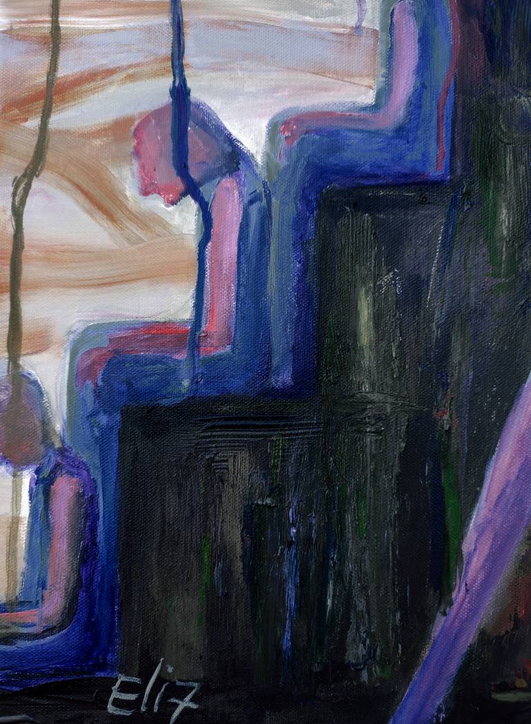 Original Contemporary People Painting by Elisheva Nesis