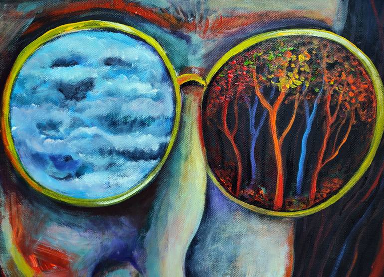 Original Contemporary People Painting by Elisheva Nesis