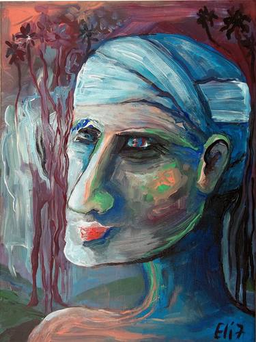 Original People Paintings by Elisheva Nesis