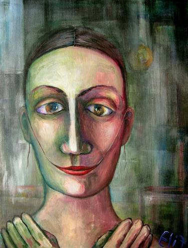Original Fine Art People Paintings by Elisheva Nesis