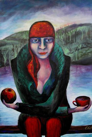 Original Figurative Women Paintings by Elisheva Nesis