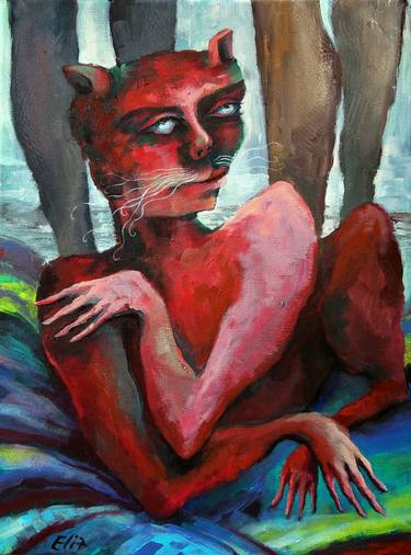 Original Erotic Paintings by Elisheva Nesis