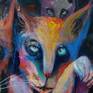 The series of original paintings "CATS & ANGELS of JERUSALEM" is dedicated to the cooperation of the cats – the most mystic animals on the Earth, with the angels – heavenly creatures, the nearest to us. Everybody can find angel's and cat's halves inside him.

Certificate of authenticity included.

My paintings are dispatched carefully packaged and sent via a tracked courier, insured to the value of the artwork.