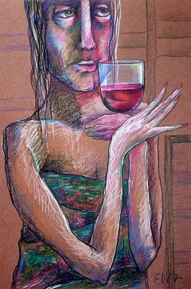 Original Women Drawings by Elisheva Nesis