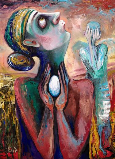 Original Women Paintings by Elisheva Nesis