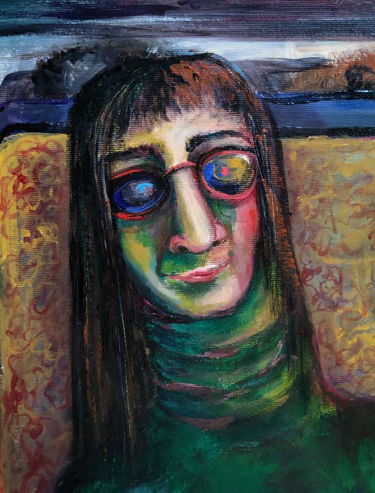 Original Women Painting by Elisheva Nesis