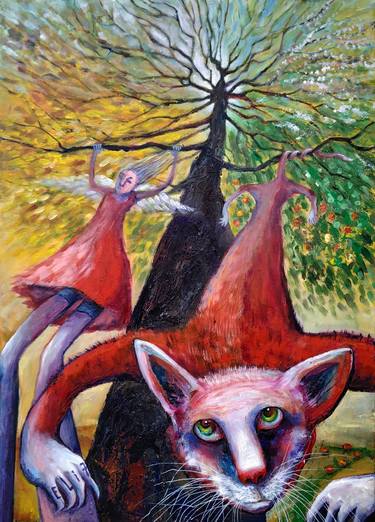 Original Animal Paintings by Elisheva Nesis