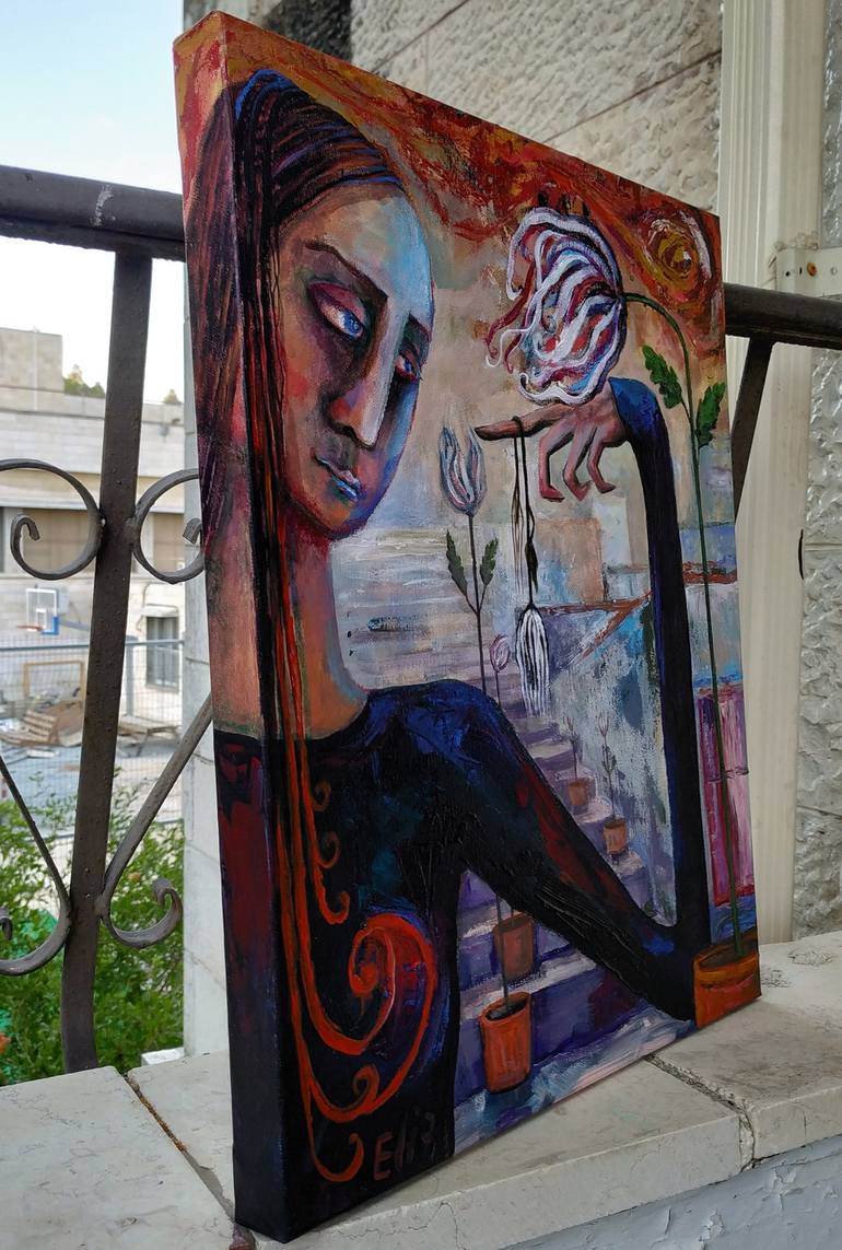 Original Women Painting by Elisheva Nesis