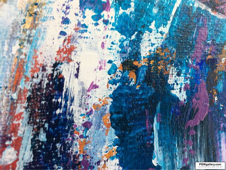 Original Expressionism Animal Painting by Pat Bullen-Whatling