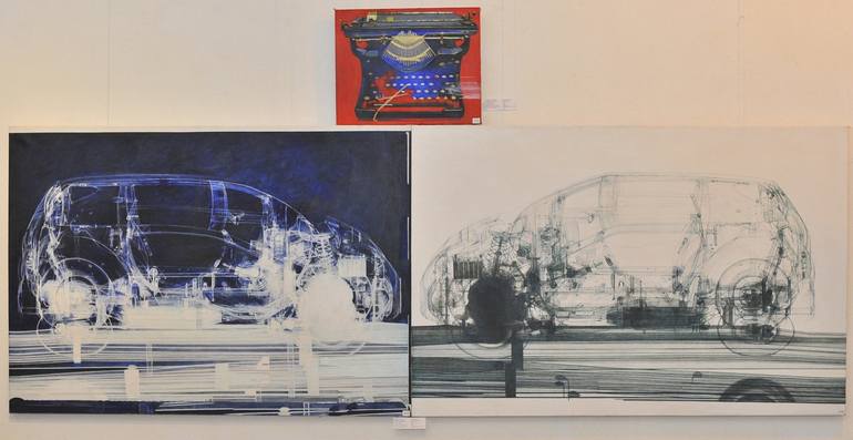 Original Abstract Expressionism Abstract Paintings by Oksana Kuchura