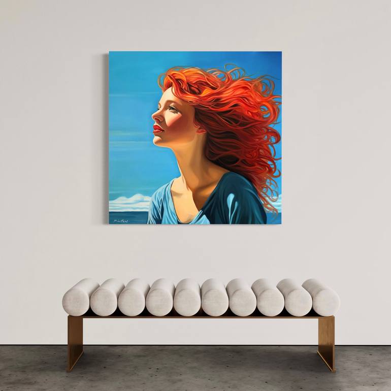 Original Realism Women Painting by Irina Biatturi