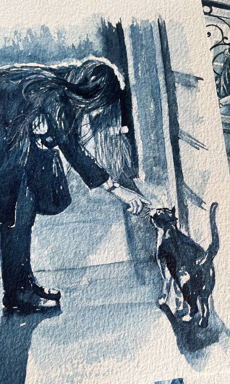 Original Figurative Women Painting by Talitha Vitorini