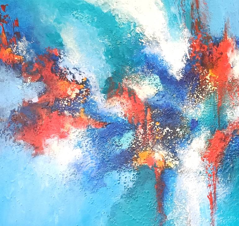 Original Contemporary Abstract Painting by Christiane Hess