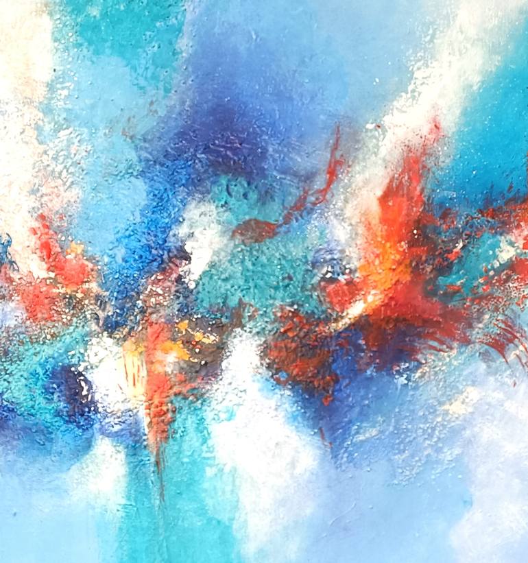 Original Contemporary Abstract Painting by Christiane Hess
